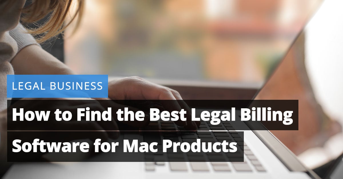 legal software for macs