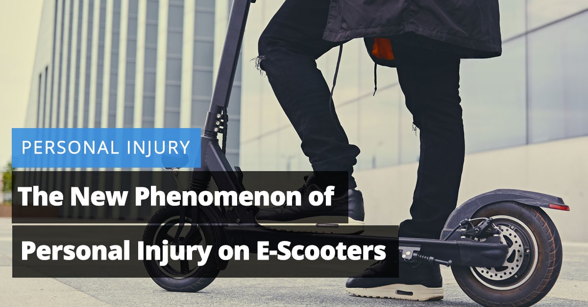 The New Phenomenon of Personal Injury on E-Scooters Jaliz Maldonado