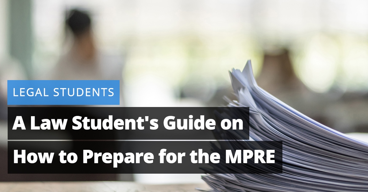 how to Prepare for the MPRE