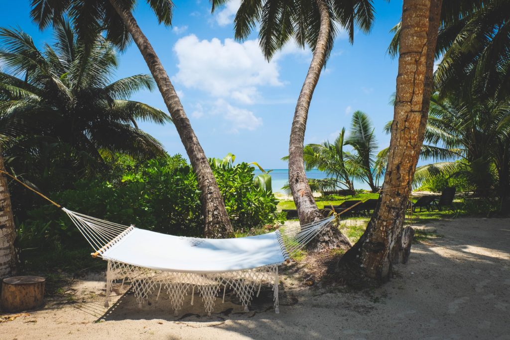 Hammock on a beach