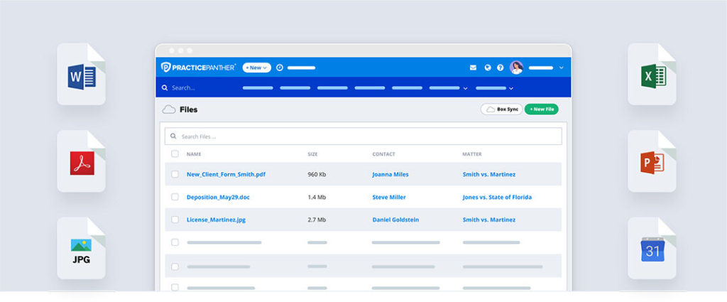 PracticePanther Legal Document Management