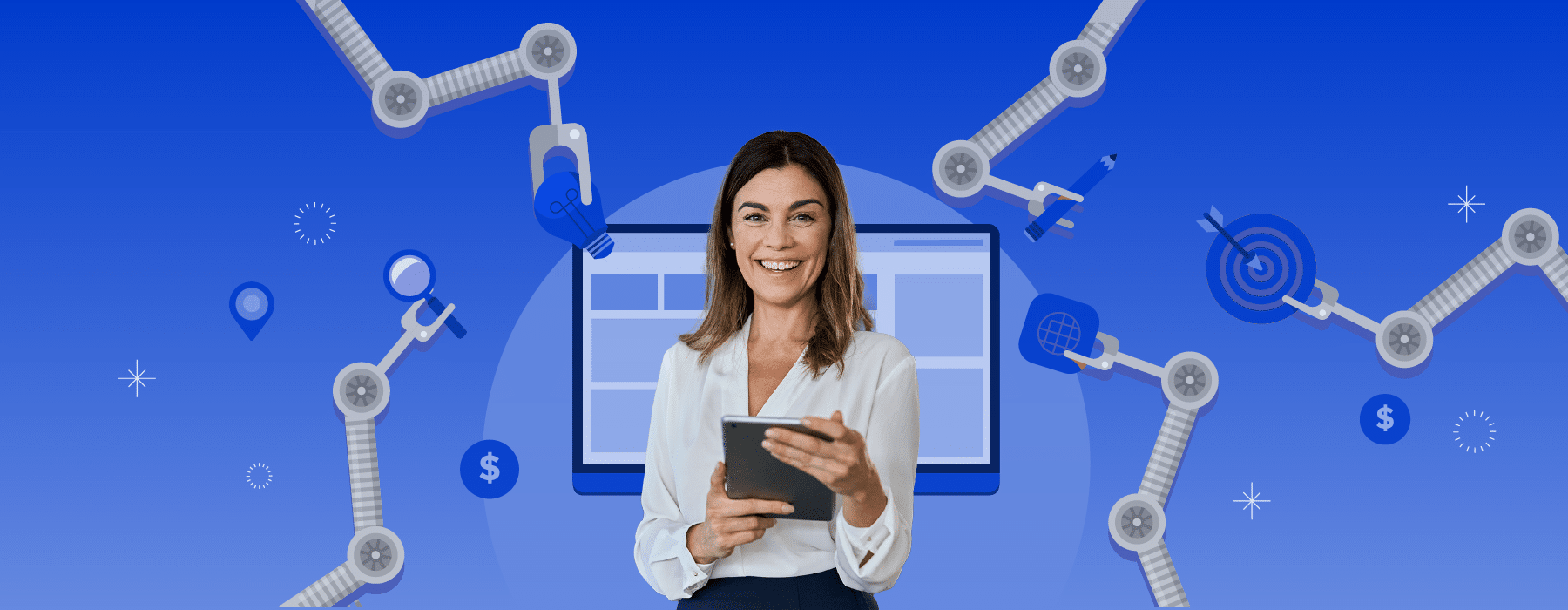 A female attorney searching for the best legal automation software