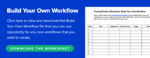 Download PracticePanther's free workflow template
