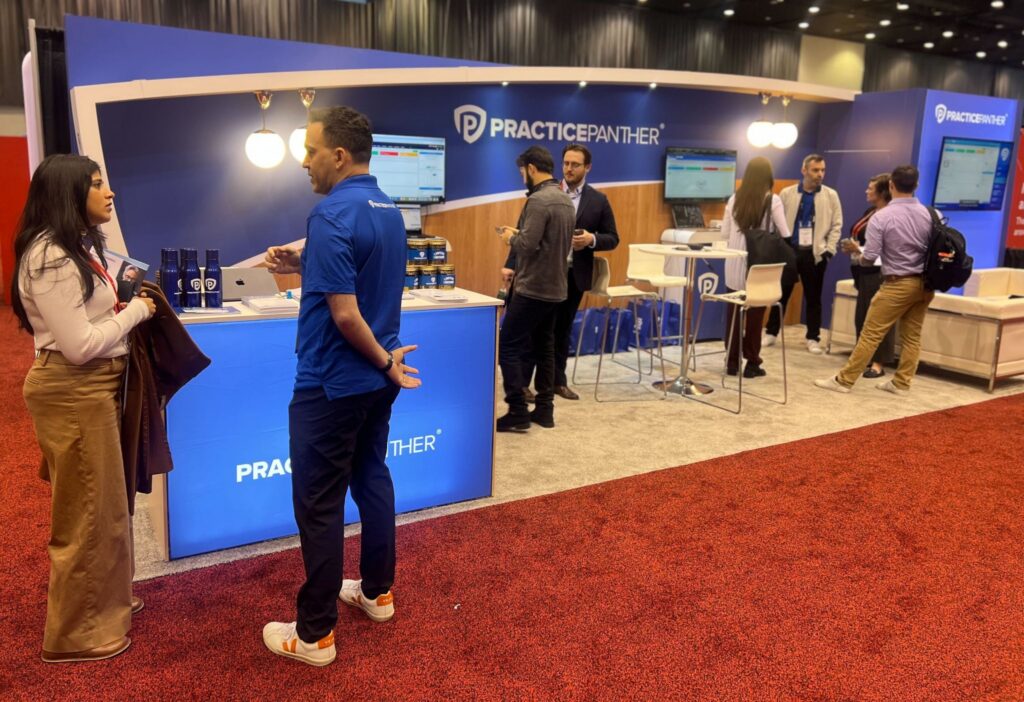 PracticePanther booth at the ABA TECHSHOW