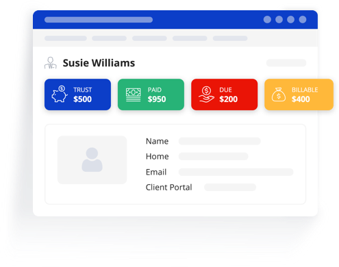 Susie Williams fake client