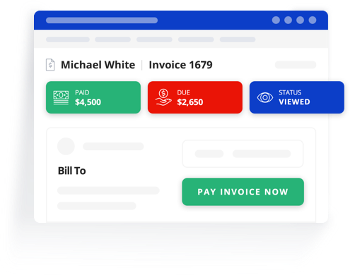 Michael White Fake Invoice