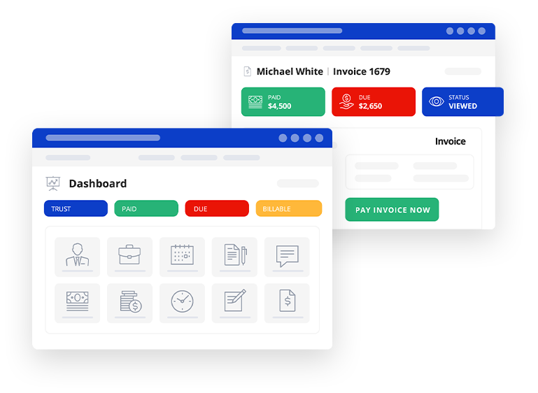 PracticePanther dashboard