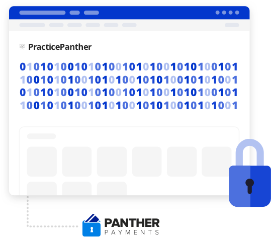 PracticePanther panther payments graphic