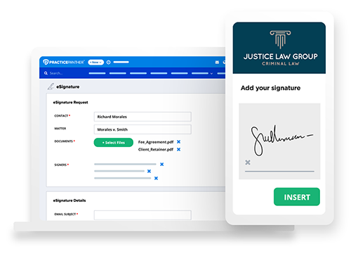eSign on multiple devices
